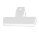 aerial view a white individually polybagged 4 bag clip, image 1 of 2