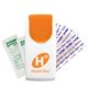 a orange & white flip - top safety kit