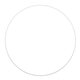 a white paperboard coasters - full color - circle