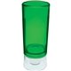 a green 1.5 oz plastic bottle top sidecar shooter