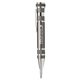 aerial view a gunmetal great eight 8 bit metal screwdriver tool kit with metal clip, image 1 of 2