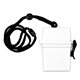 aerial view a white ez carry kit 3 13 piece healthy living pack thirteen components inserted into hard plastic hinged top waterproof container with free breakaway attachment, image 1 of 4