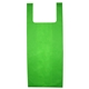 aerial view a lime green everyday grocery bag, image 1 of 4