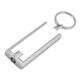 aerial view a white akari traditional slim keyholder keylight with bright white led light, image 1 of 2