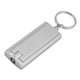 aerial view a silver akari traditional slim keyholder keylight with bright white led light, image 1 of 2