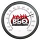 a black fahrenheit 10 wall thermometer