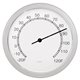 aerial view a white fahrenheit 10 wall thermometer, image 1 of 2