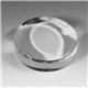 aerial view a clear prestige round glass paperweight - photoimage 2 7/8, image 1 of 10
