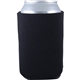 a black collapsible foam can cooler