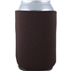 a brown collapsible foam can cooler