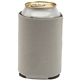 a gray collapsible foam can cooler