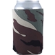 a camo collapsible foam can cooler
