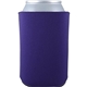 a purple collapsible foam can cooler
