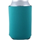 a teal collapsible foam can cooler