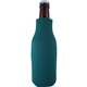 a forest green foamzone zippered bottle cooler