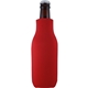 a red foamzone zippered bottle cooler