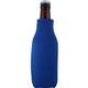 a royal blue foamzone zippered bottle cooler