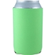 a lime green foamzone neoprene collapsible can cooler