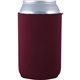 a maroon foamzone neoprene collapsible can cooler