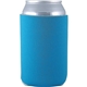 a neon blue foamzone neoprene collapsible can cooler