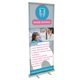 31.5 Retractable Poly Pop - Up Banner