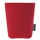 aerial view a red koozie(r) lifes a party cup cooler, image 1 of 8