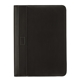 aerial view a black vintage style padfolio, image 1 of 2
