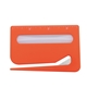 aerial view a orange 3- in -1 letter opener, image 1 of 2
