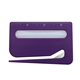 aerial view a purple 3- in -1 letter opener, image 1 of 4
