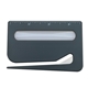 aerial view a smoke 3- in -1 letter opener, image 1 of 2