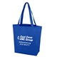 aerial view a blue the madison convention tote bag - 11.75 x 14.75, image 1 of 3