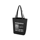 aerial view a black non woven multi colormackenzie day tote bag 15 x 15.5, image 1 of 3
