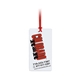 aerial view a white instalam self laminating tag, image 1 of 2