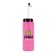 32 oz Sports Bottle with Flexible Straw (1 Side), Full Color Digital
