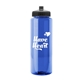 32 oz The Guzzler Transparent Color Sport Bottle