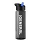 32 oz Trans. Bottle - Flip Straw Lid