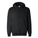 aerial view a black badger - hooded sweatshirt, image 1 of 3
