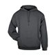 aerial view a charcoal badger - hooded sweatshirt, image 1 of 3