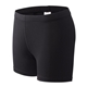 aerial view a black alleson athletic - womens compression 4 inseam shorts - colors, image 1 of 4