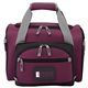 a burgundy convertible duffel cooler 12 can cooler bag