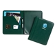 aerial view a green conference leatherette padholder, image 1 of 2