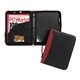 aerial view a red conference leatherette ringfolio, image 1 of 2