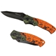 aerial view a camo blaze 2- tone camo knife, image 1 of 7
