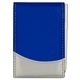 aerial view a royal blue bright idea notebook pen, image 1 of 2