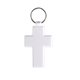 aerial view a white cross keychain, image 1 of 5