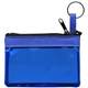 aerial view a blue 8 pieces rainbow first aid pouch, image 1 of 4