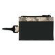 aerial view a digi-camo/black digi - camo id clip with secure zip pocket, image 1 of 2