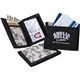 a digi-camo/black digi - camo id wallet w / velcro closure