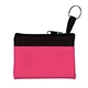 a fuchsia/black summer breeze zip purse