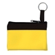 a lemon/black summer breeze zip purse